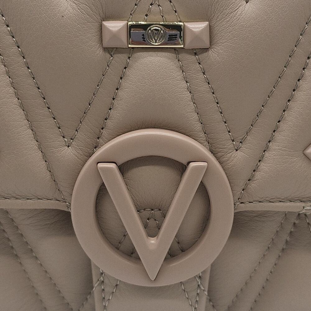 Valentino by Mario Valentino Antoinette Studs Dusty Pink Leather Bag NWT Italy - Picture 8 of 15